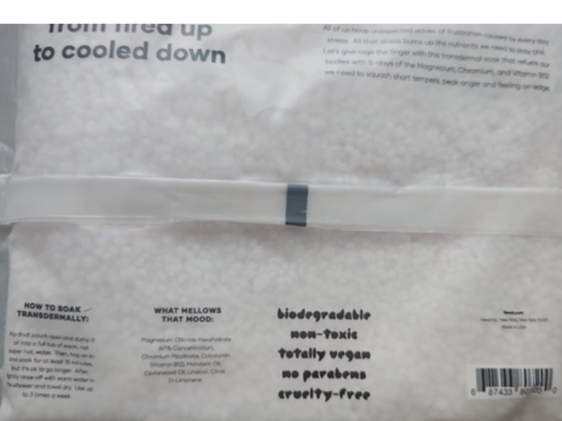 Flewd Anti-Stress Bath Treatment, Rage Squashing, 10 fl oz