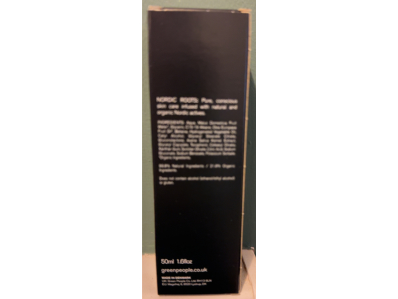 Green People Nordic Roots Apple Complex Moisturiser, Apple Cellular Water & Oat Kernel Extract, 1.6 fl oz/50 mL