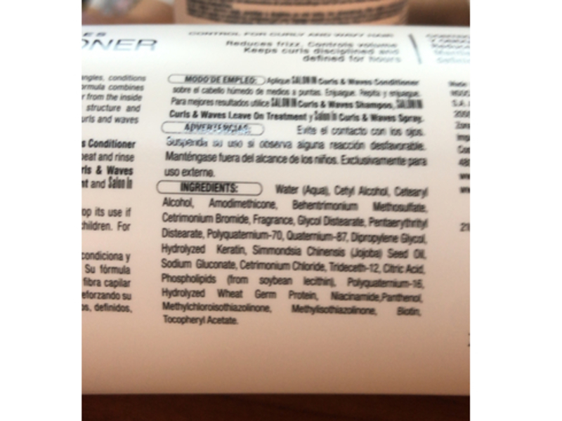 Recamier Professional Salon In +Pro Curly & Weaves Conditioner, 33.81 fl oz/1000 mL