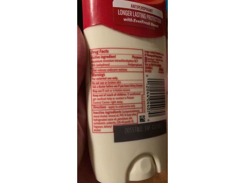 Old Spice Antiperspirant Deodorant, Oasis With Vanilla Notes, 2.6 oz/73 g