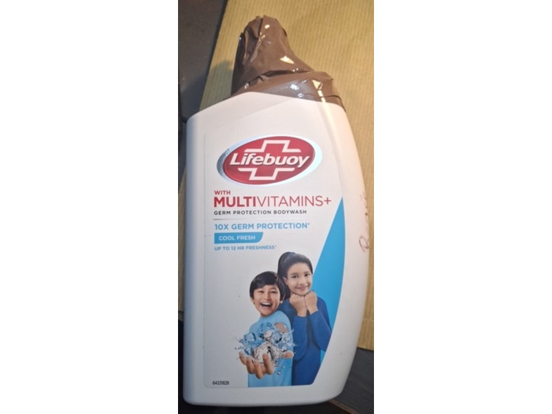 Lifebuoy Germ Protection Bodywash, Multivitamins+, Cool Fresh, 1 L