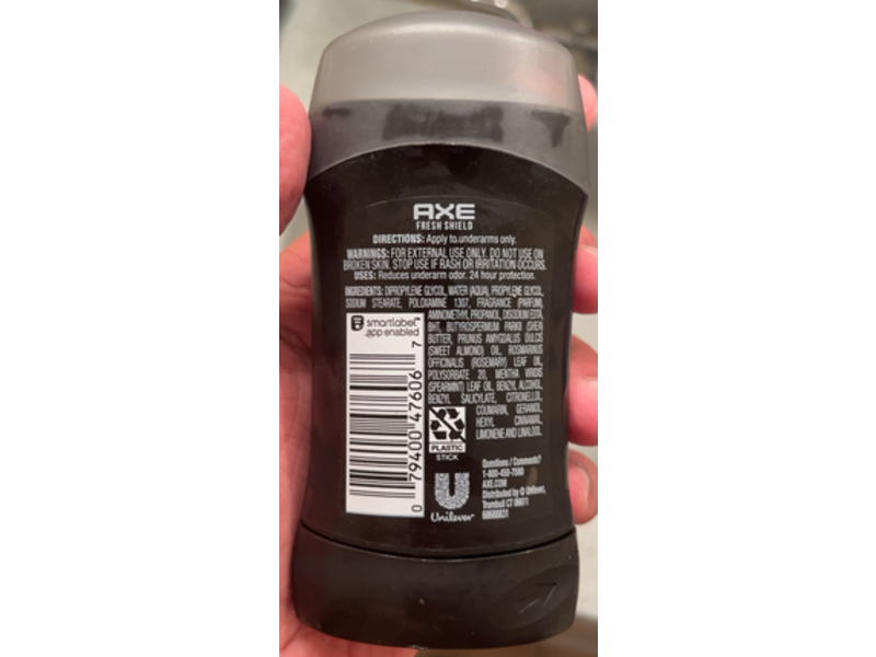 Axe Essentials Fresh Shield Deodorant, 1.2 oz/34 g