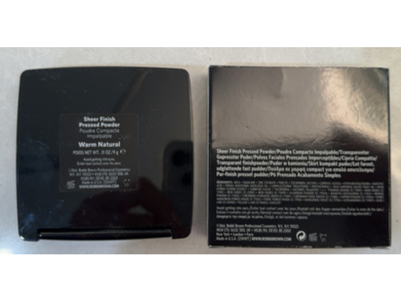 Bobbi Brown Sheer Finish Pressed Powder, Warm Natural, 0.31 oz/9 g