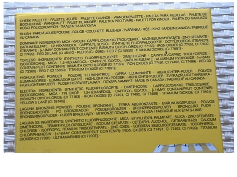 NARS Hot Escape Cheek Palette II, Medium, 0.12 oz/3.5 g