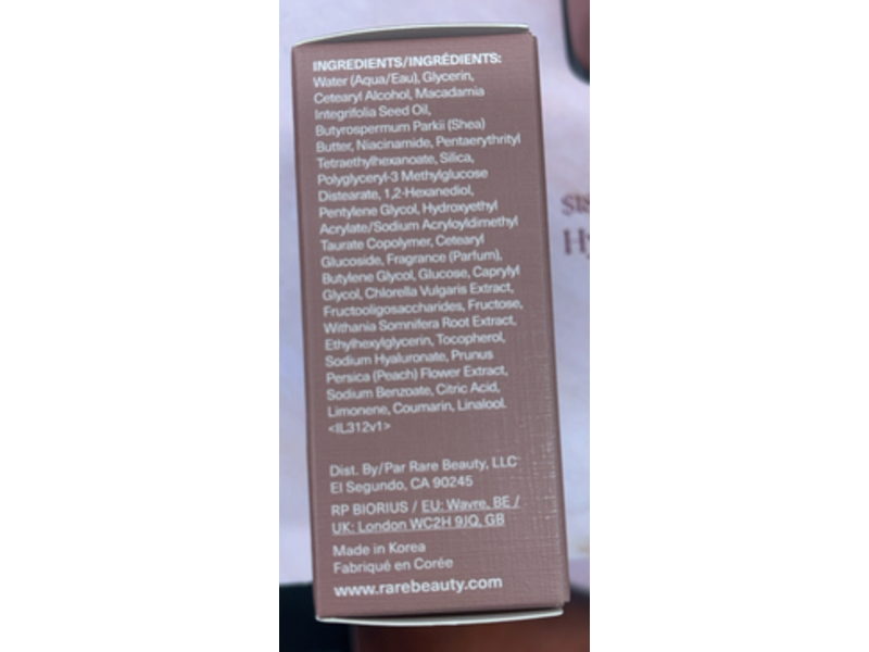 Rare Beauty Find Comfort Hydrating Hand Cream, 0.79 fl oz/53 mL