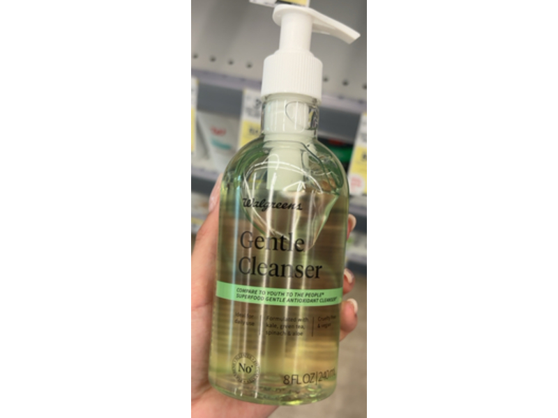 Walgreens Gentle Cleanser, 8 fl oz/240 mL