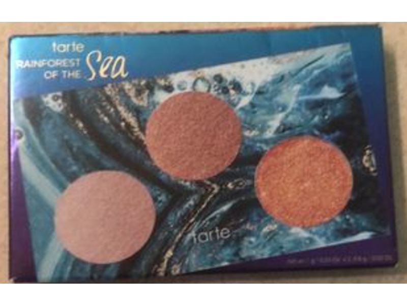 Tarte Rainforest Of The Sea Foil Finger Paint Trios, Bahamas, 0.09 oz/1 g