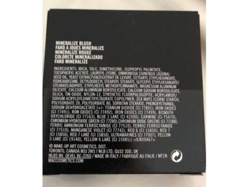 MAC Mineralize Blush, Petal Power, 0.10 oz/3.2 g