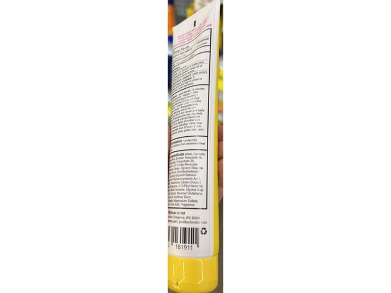 PoolBar London I Scream For Sunscreen, Coconut & Vanilla, SPF 30, 4.7 fl oz/140 mL