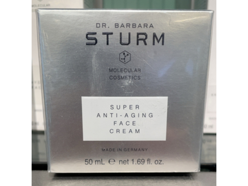 Dr.Barbara Strum Super Anti-Aging Face Cream, 1.69 fl oz/50 mL