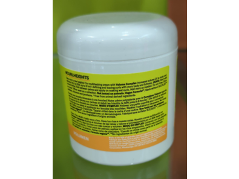 Deva Curl Curlheights Volume+Body Boost Cream, 6 fl oz/177 g