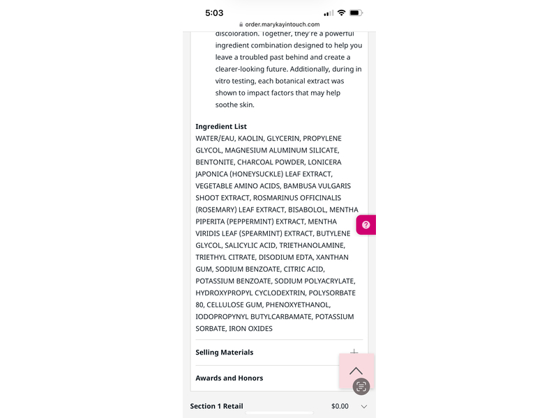 Mary Kay Clearproof Deep-Cleansing Charcoal Mask, 4 oz/114 g