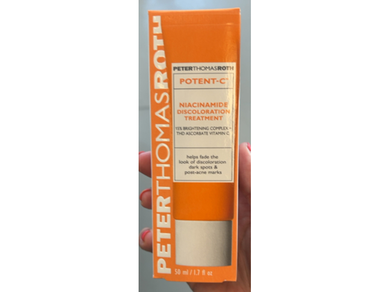 Peter Thomas Roth Potent-C Niacinamide Discoloration Treatment, 1.7 fl oz/50 mL