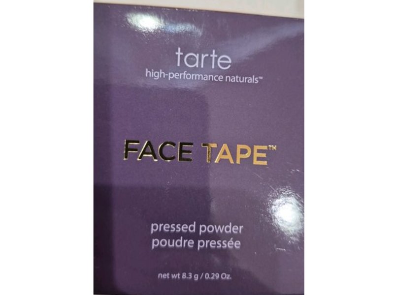 Tarte Face Tape Pressed Powder, 34S Medium Sand, 0.29 oz/8.3 g
