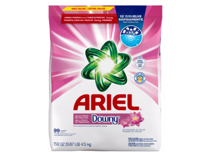 Ariel A Touch Of Downy Freshness Powder Laundry Detergent, 99 Loads, 158 oz/4.5 kg