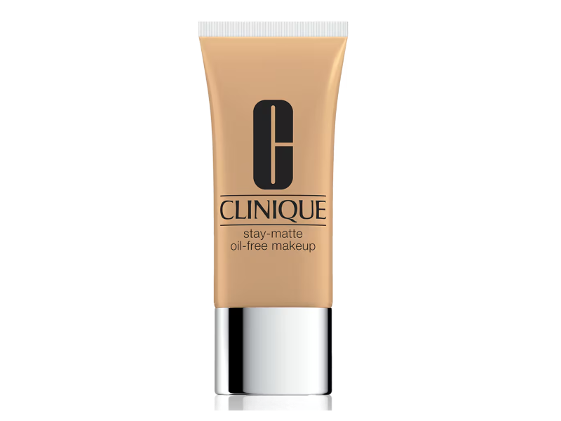 Clinique Stay-Matte Oil-Free Makeup, CN 58 Honey, 1 fl oz/30 mL