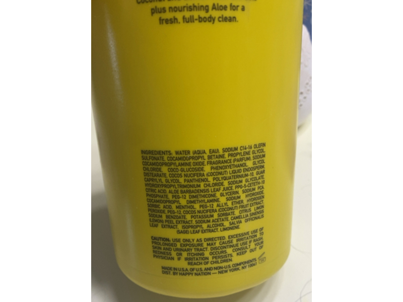 Victoria's Secret Happy Nation 3 In 1 Wash, 33.8 fl oz/1000 mL