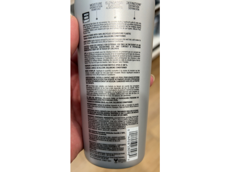 Kenra Allcurl Cleansing Rinse, 10 fl oz/300 mL
