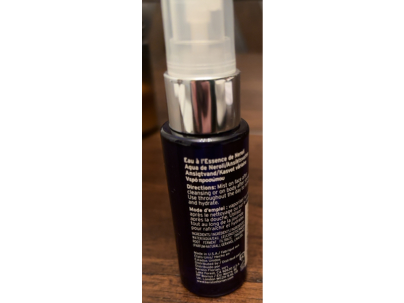 Kerstin Florian Natural Rehydrating Neroli Water, 1.0 fl oz/30 mL