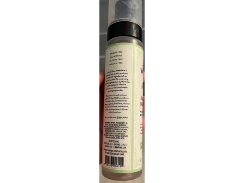 J.R. Watkins Awaken Aromatherapy In-Shower Mist, Rosemary & Rosewood, 4 fl oz/118 mL