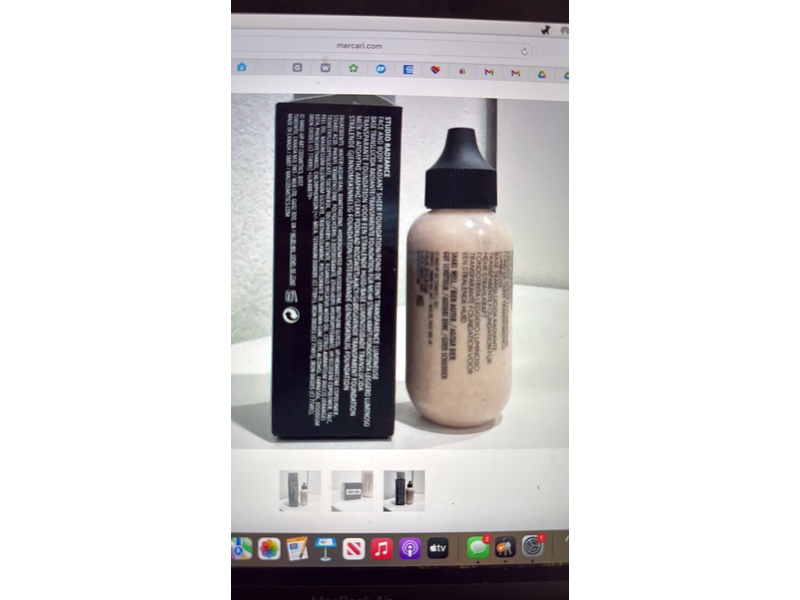M.A.C. Cosmetics Studio Radiance Radiant Sheer Foundation, N0, 1.7 fl oz/50 mL