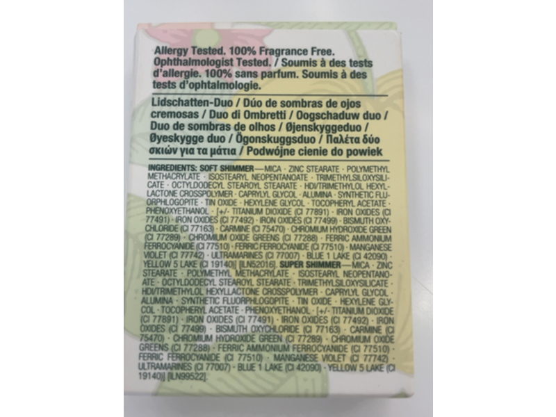 Clinique All About Shadow Duo, Blackberry Frost, 0.05 oz/1.7 g