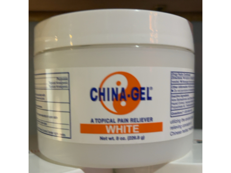 China Gel A Topical Pain Reliever, White, 8 oz/226.8 g