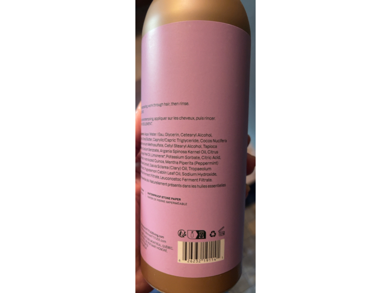 Attitude Super Leaves Hydrating Conditioner, Peppermint & Sweet Orange, 16 fl oz/473 mL