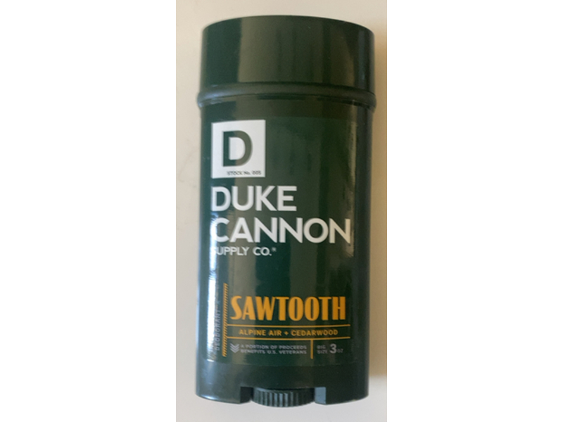 Duke Cannon Supply Co. Antiperspirant Deodorant, Sawtooth, 3 oz