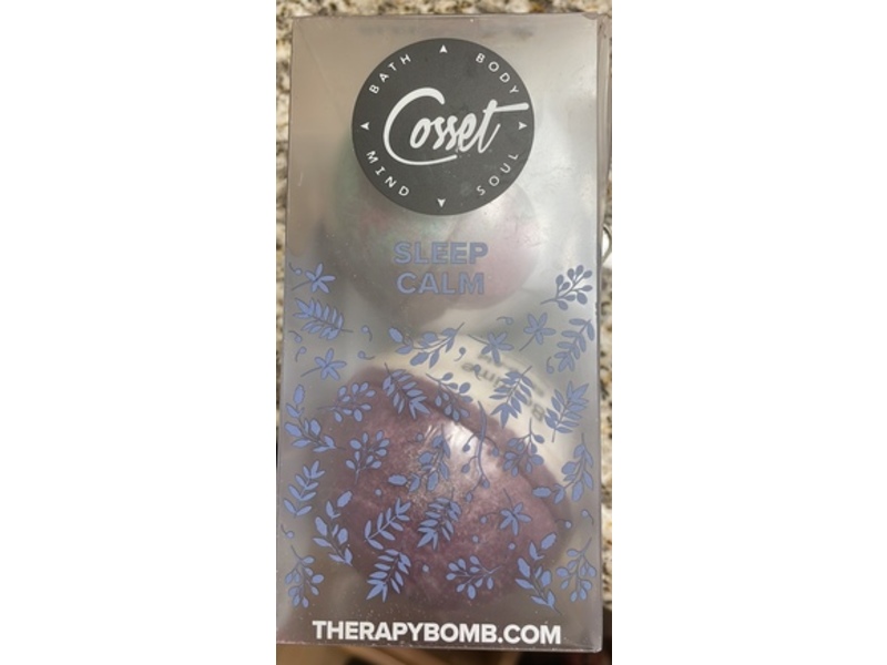 Cosset Therapy Bath Bomb, Sleep Calm, Pack Of 2