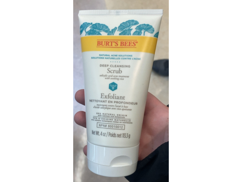 Burt's Bees Deep Cleansing Scrub, 4 oz/113.3 g