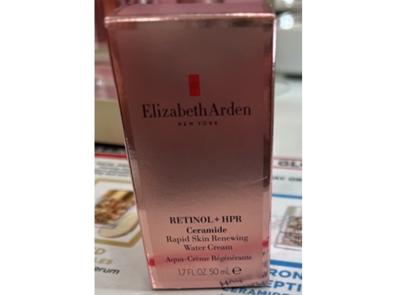 Elizabeth Arden Skin Renewing Water Cream, Retinol + Hpr Ceramide, 1.7 fl oz/50 mL