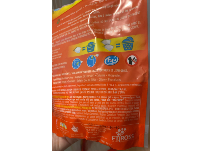 Nature Clean Odor Remover Stink Bombs, 10 Loads, 180 g