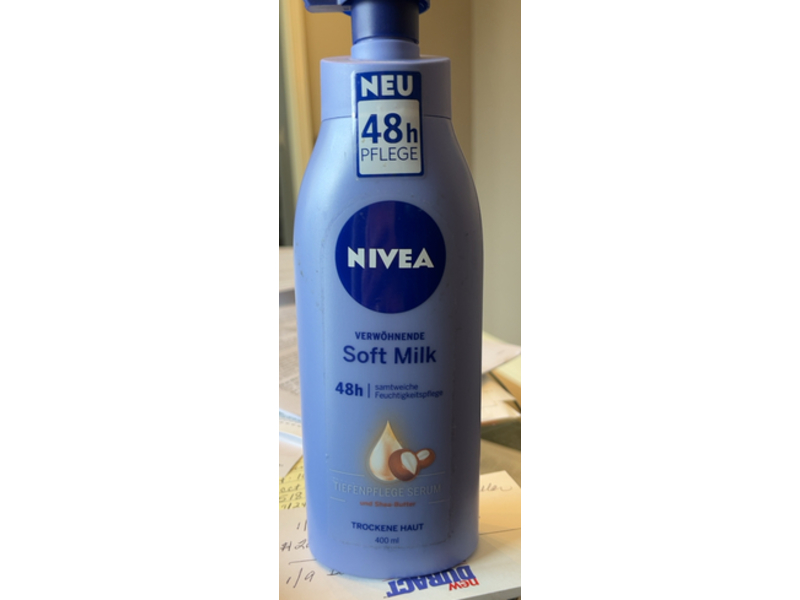 Nivea Soft Milk Body Lotion, 400 mL