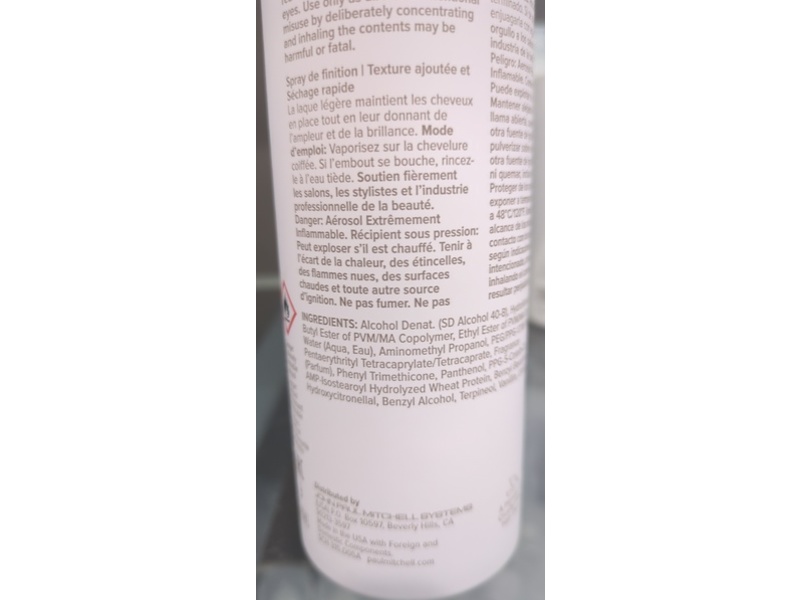 Paul Mitchell Super Clean Hairspray, Flexible Hold, 9.5 oz/270 g