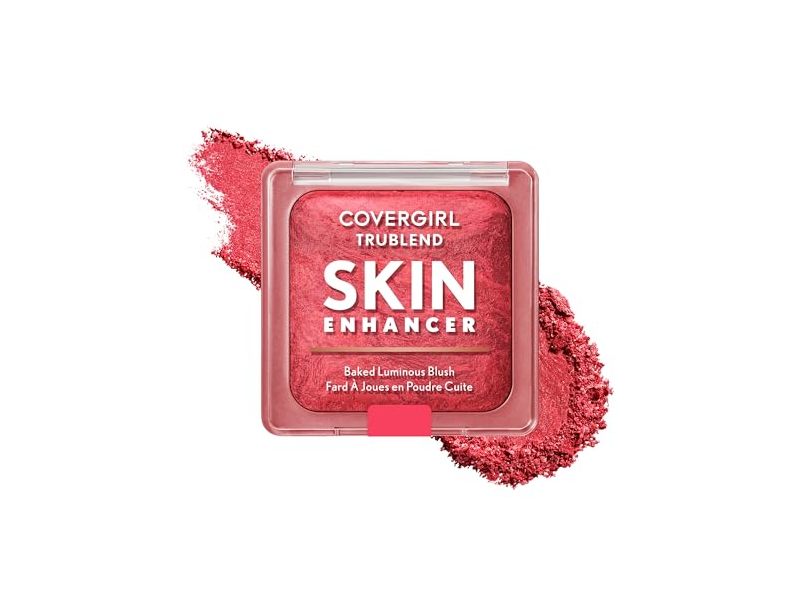 Covergirl Trublend Skin Enhancer Baked Luminous Blush, Strawberry Drizzle, 0.28 oz/8 g