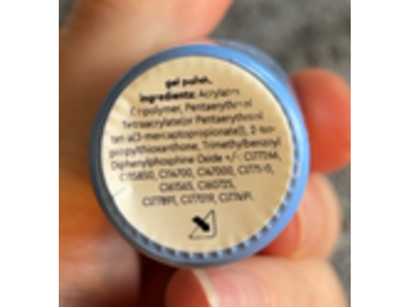 Le Mini Macaron Gel Polish, Fleur Bleue, 0.29 fl oz/10 mL