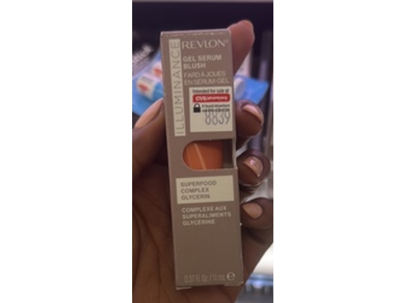 Revlon Illuminance Gel Serum Blush,130 Beaming Coral, 0.37 fl oz/11 mL