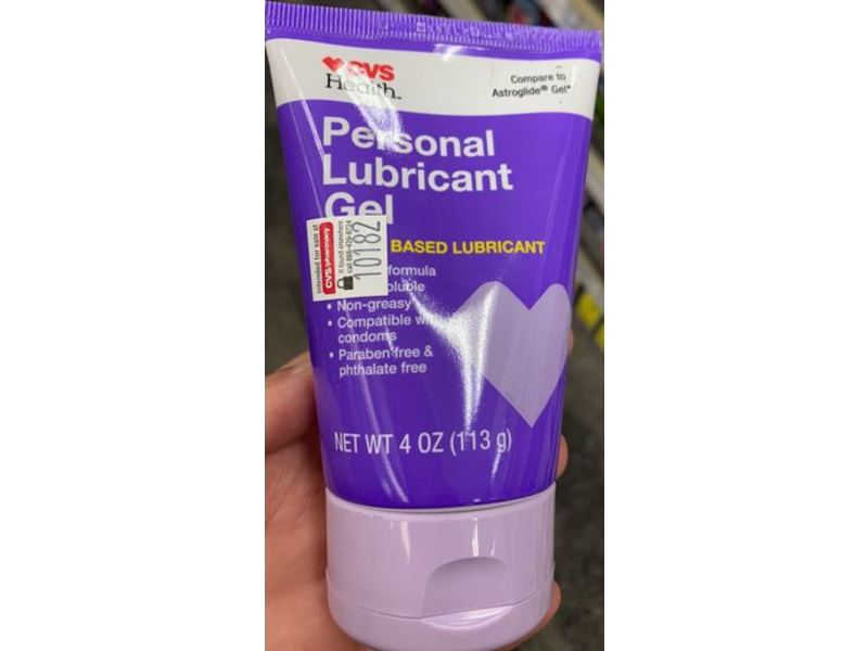 CVS Health Personal Lubricant Gel, 4 oz/113 g