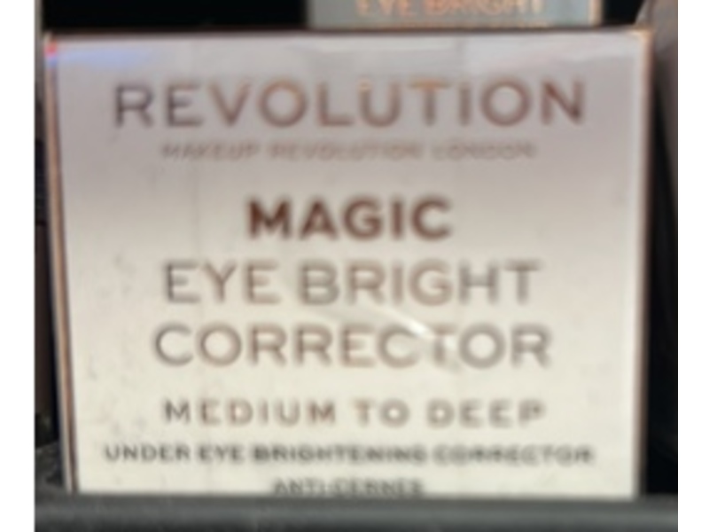Revolution Magic Eye Brightening Corrector, Medium To Deep, 0.28 oz/8 g