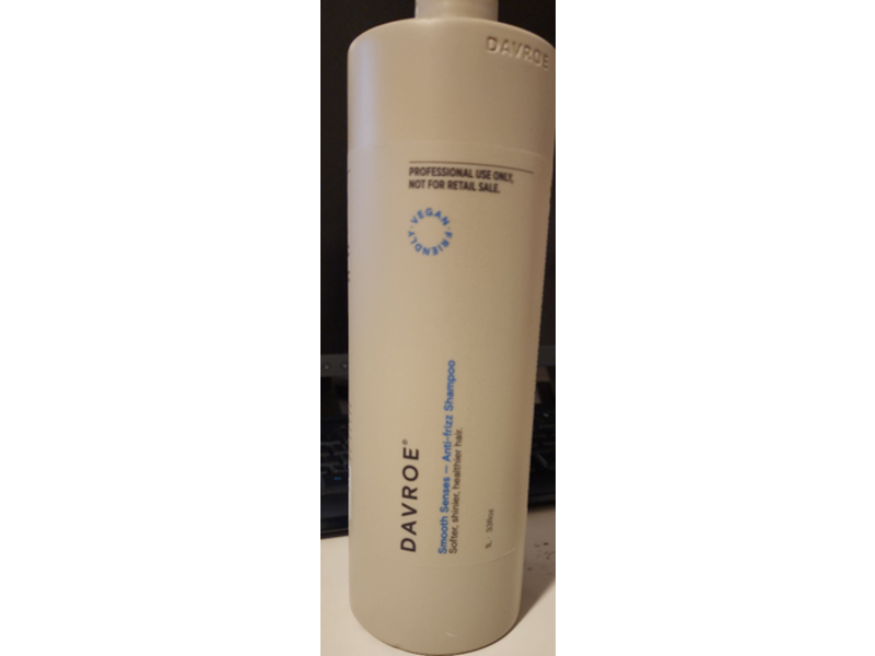 Davroe Smooth Sense Anti Frizz Shampoo, 33 fl oz/1 L