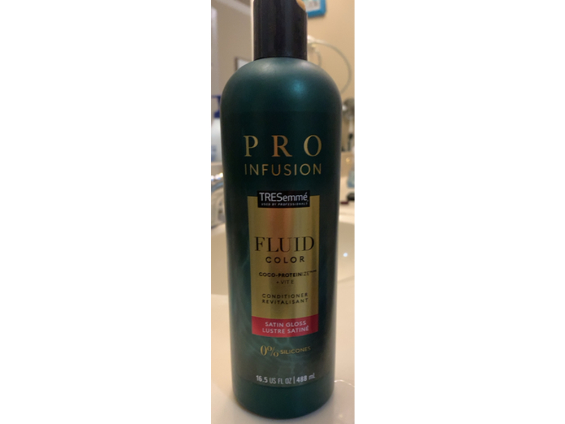 Tresemme Pro Infusion Fluid Color Conditioner, Satin Gloss, 16.5 fl oz/488 mL