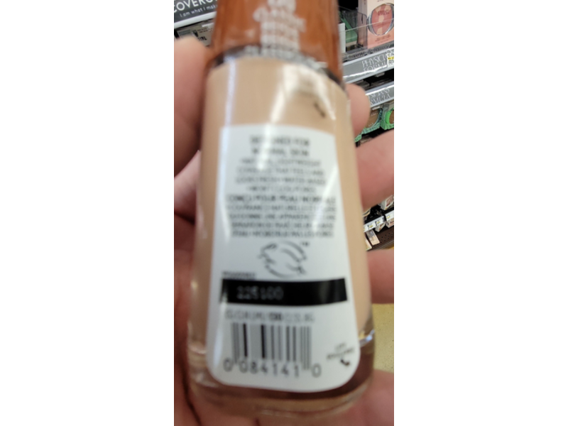 Covergirl Clean Liquid Foundation, 130 Classic Beige, 1 fl oz/30 mL