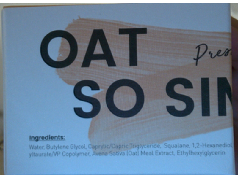 Krave Oat So Simple Water Cream, 2.7 fl oz/ 80 mL