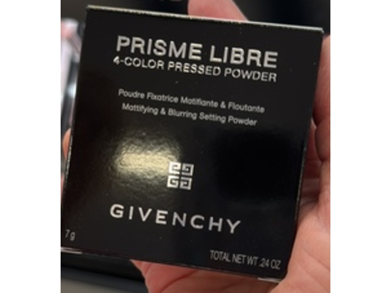 Givenchy Prisme Libre 4 Color Pressed Powder, N02 - Satin Blanc, 0.24 fl oz/7 g