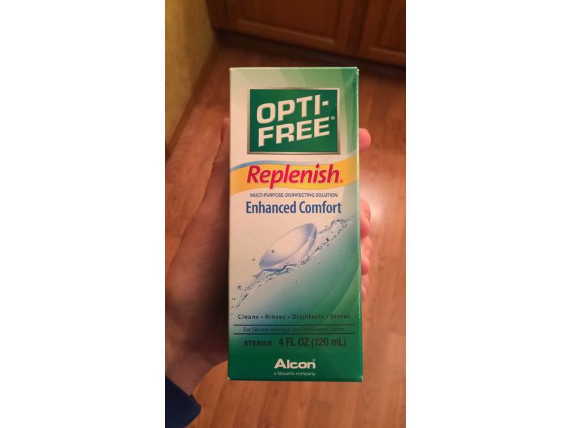 Opti-Free Replenish Multi-Purpose Disinfecting Solution, 4 fl oz (118 mL)