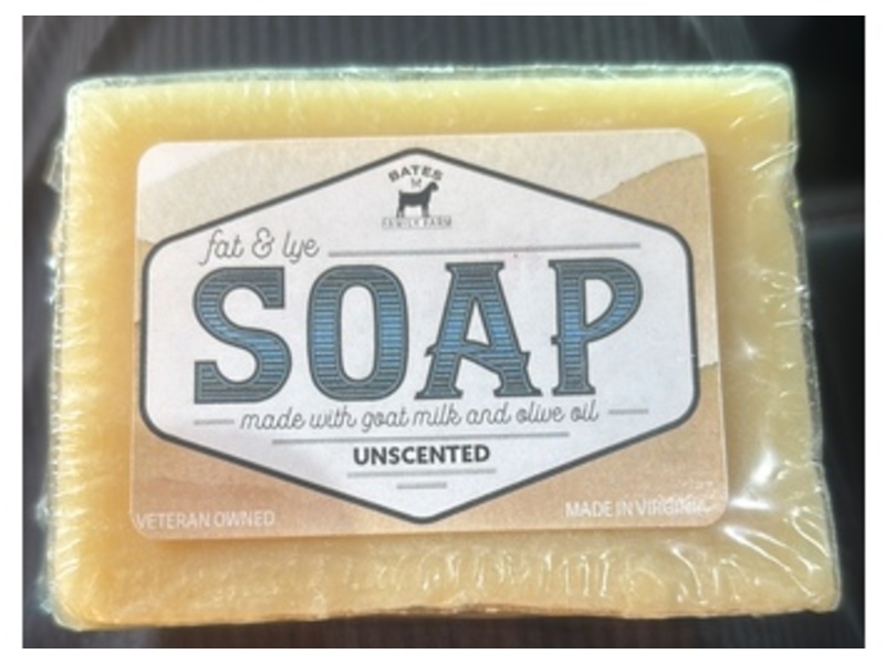 Bates Family Farm Soap, Unscented