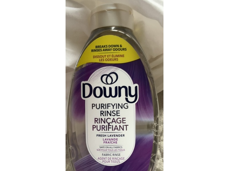 Downy Purifying Rinse Rincage Purifiant Fabric Rinse, Fresh Lavender, 1.08 L