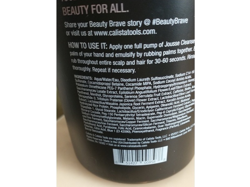 Calista Jousse Honey Mint Blend Cleanse, 32 fl oz/946 mL