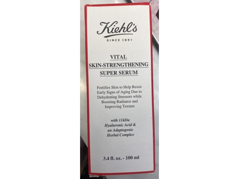 Kiehl's Vital Skin-Strengthening Super Serum, 3.4 fl oz/100 mL